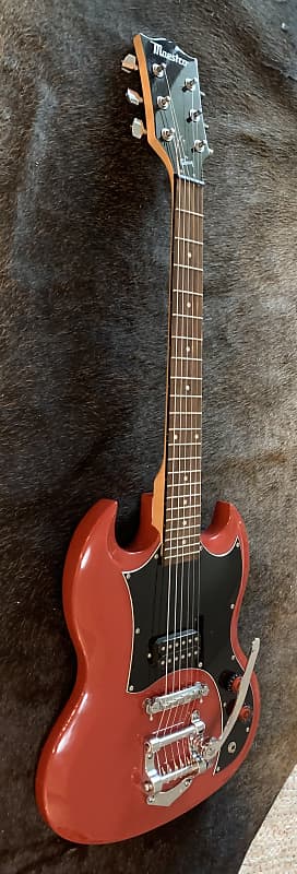 Maestro SG with Bigsby style tremolo Red | Reverb Maestro SG with Bigsby style tremolo Red | Reverb