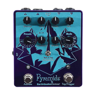 新品 EarthQuaker Devices Pyramids Stereo EarthQuaker Devices Pyramids Stereo Flanging Device | Long