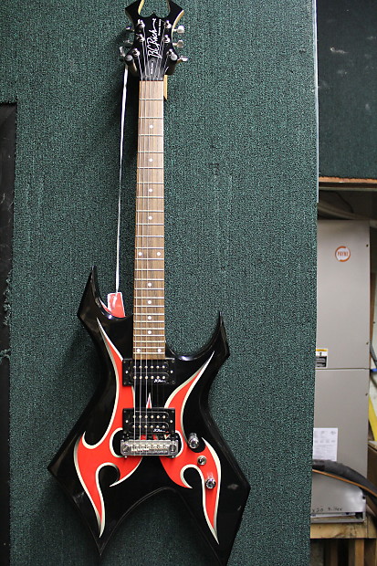 Bc rich warlock flames top