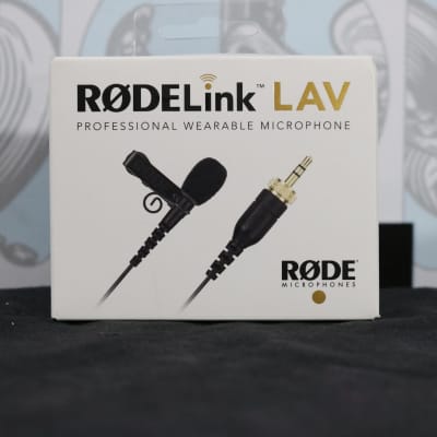 Rode RodeLink Lav Omnidirectional Lavalier Microphone