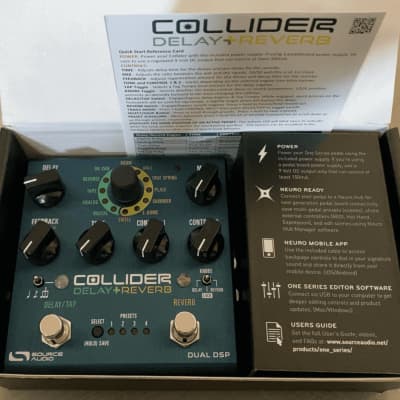 Reverb.com listing, price, conditions, and images for source-audio-collider-delay-reverb