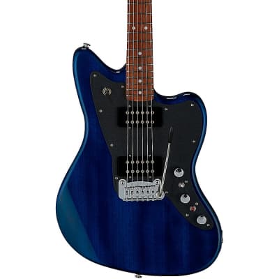 G&L CLF Research Doheny V12 Electric Guitar Clear Blue image 1