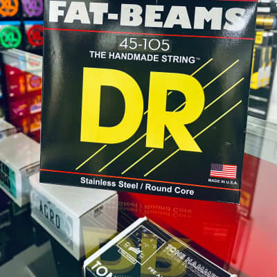 DR Marcus Miller MM-40 Fat Beams Electric Bass Strings | Reverb