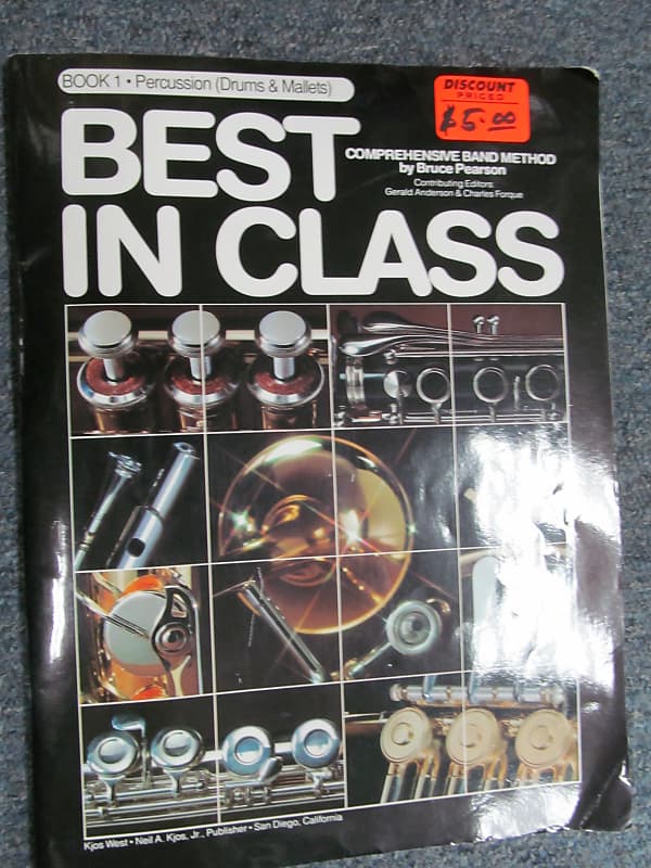 Kjos Publisher Best In Class Percussion (Drums and Mallets) Reverb