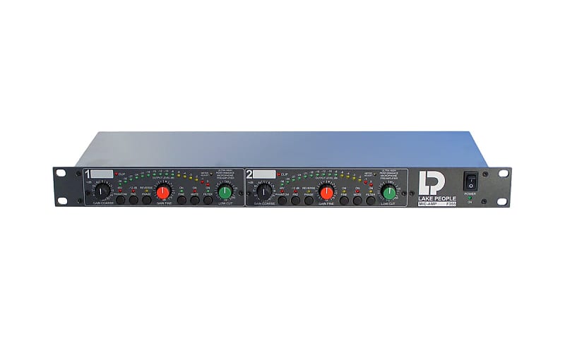 Lake People F355 2-Channel Microphone Preamplifier (Class-A Input) image 1