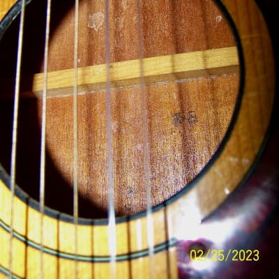 1968 Kay K6100 (?) Full Size Acoustic Guitar *Repair* image 4