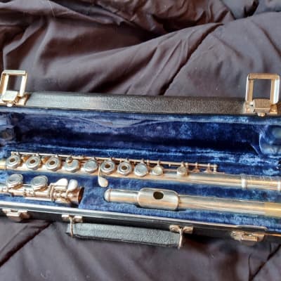 Armstrong Model 103 Open-Hole C-Foot flute, USA image 1
