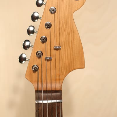 Strack Guitars Jazzmaster  Rustic Reclaimed Pine Douglas Fir handmade custom image 6