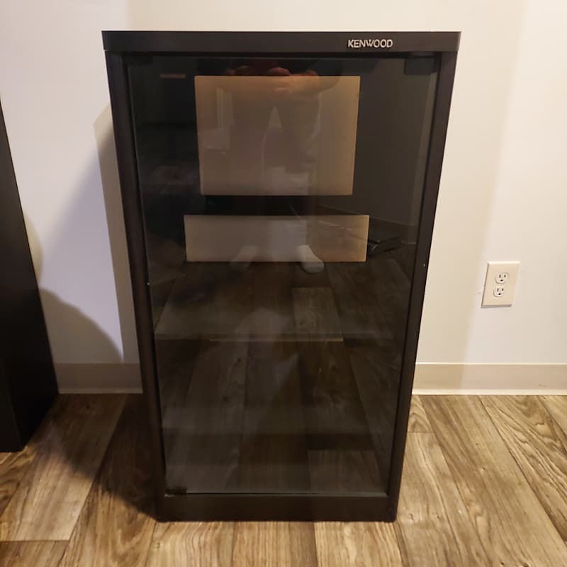 Kenwood Stereo 1998 Black Wood Vinyl Reverb