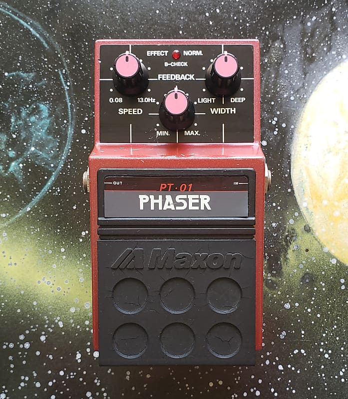 Maxon PT-01 Phaser, 1980s, Made In Japan, FREE 'N FAST SHIPPING!