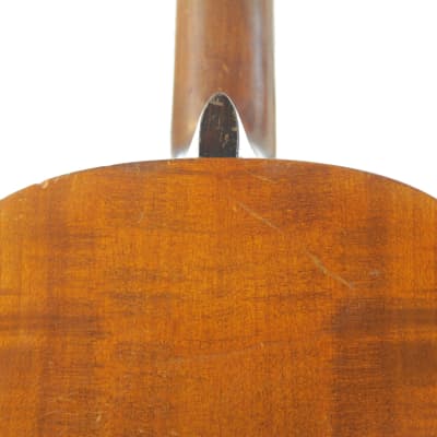 Lucien Gelas 1956 double top classical guitar - very interesting construction + extremly good sounding historical guitar - video! image 12