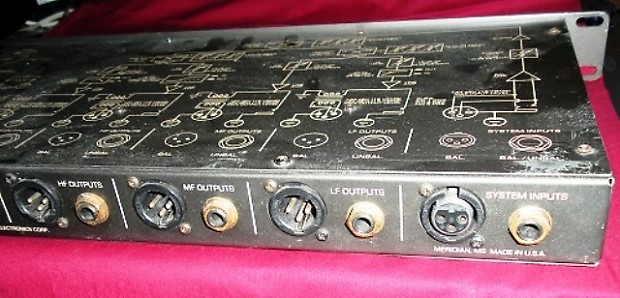 Peavey Vintage V4X Electronic Crossover 80's | Reverb Peavey Vintage V4X Electronic Crossover 80's | Reverb