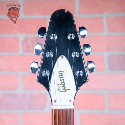 Gibson Custom Shop Kirk Hammett Signature Flying V 2012 Aged Ebony image 6