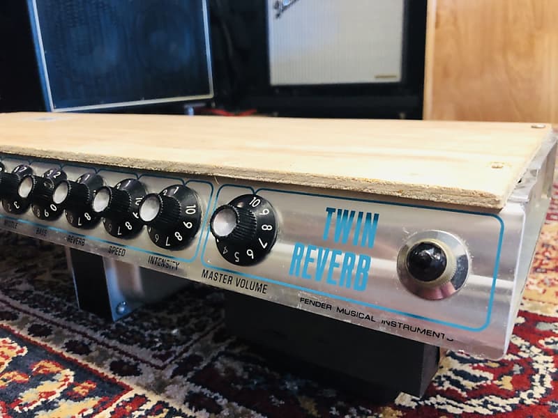 Fender Twin Reverb Vintage 1973 Silverface Guitar Amp Reverb