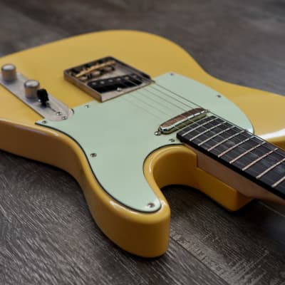 AIO TC4 Electric Guitar - Buttercream (Mint Pickguard) | Reverb