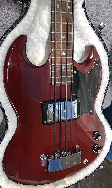 Gibson EB-0 1975 Heritage Cherry image 1
