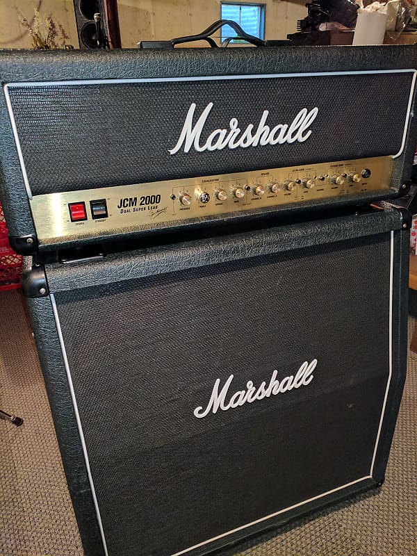 Marshall JCM2000 DSL100 AND 1960A 4x12 Rolling Speaker Cabinet