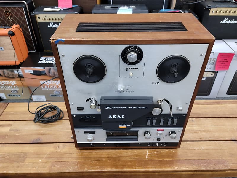 File:Vintage Akai Reel-To-Reel Tape Recorder, Model X360D, Made In