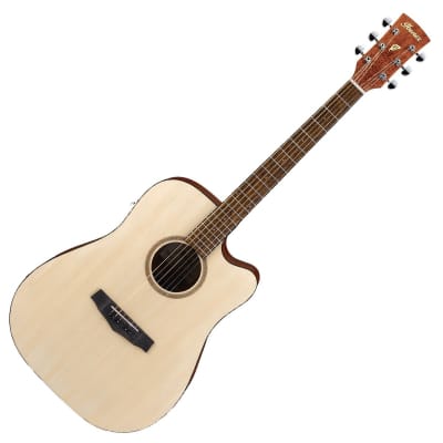 Ibanez PF10CE-OPN Electro Acoustic Guitar, Open Pore Natural for sale