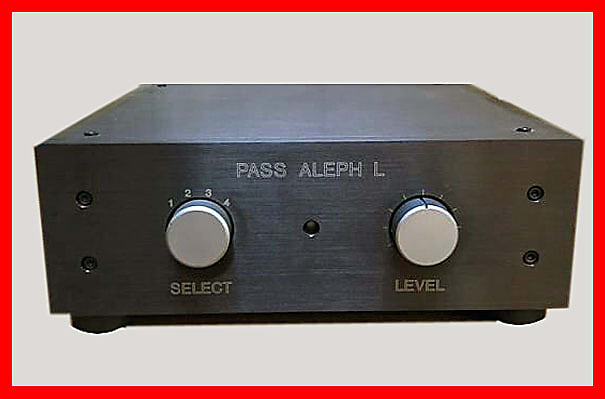 Pass Labs Aleph L Preamp - CLASS 