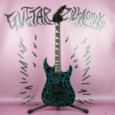 Charvel Dinky Custom DK-085-SH 80's Blue Crackle MIJ Japan | Reverb