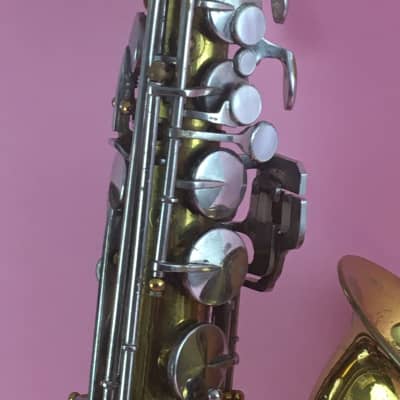 Vintage King Cleveland 1964 Alto Saxophone Brass American Vintage King Cleveland 1964 Alto Saxophone Brass American