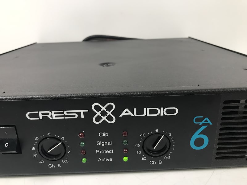Crest Audio CA6 2-Channel Power Amp | Reverb Italia
