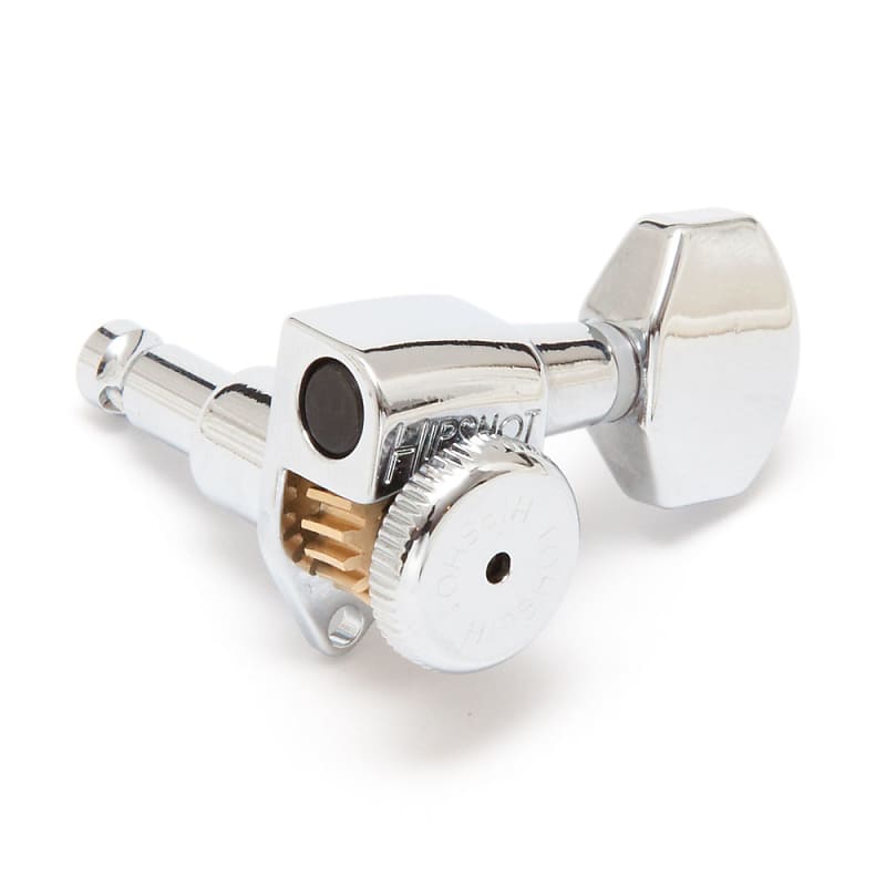 Hipshot Grip Lock Open Gear Locking Tuners 3 x 3 (Chrome, D07) image 1