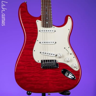 2012 Fender Custom Shop DLX Stratocaster Candy Red for sale