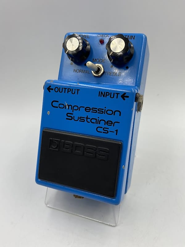 BOSS CS-1 Compression Sustainer '80 Vintage Guitar Effect Pedal Made in  Japan