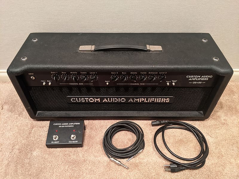 Custom Audio Amplifiers OD 100 SE+ 2007 Black John Suhr Reverb