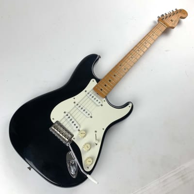 Fender U.S. Vintage '57 Stratocaster 1996 - Black W Brown Fender case image 2