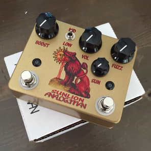 Analogman Sun Lion Fuzz Booster Pedal | Reverb
