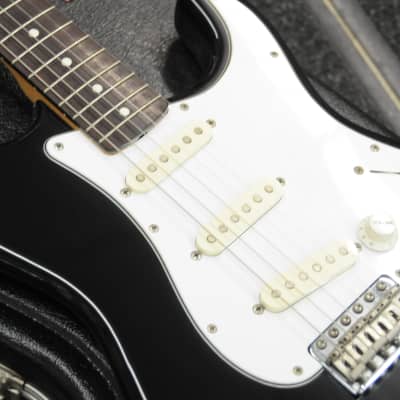 Squier by Fender Stratocaster 1984-1987 - Black W/Original Case image 4