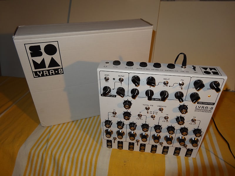 Soma Labs LYRA-8 organismic synthesizer white | Reverb Canada