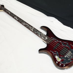 Traben Phoenix 4-string Left-Handed Bass guitar NEW Blood