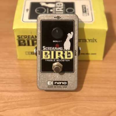 Electro-Harmonix Screaming Bird Treble Booster Pedal | Reverb