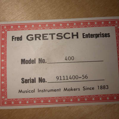 Gretsch 400 Synchromatic  G400 6040 1991 Sunburst Archtop AAAAA Flame Maple Rare Vintage image 18