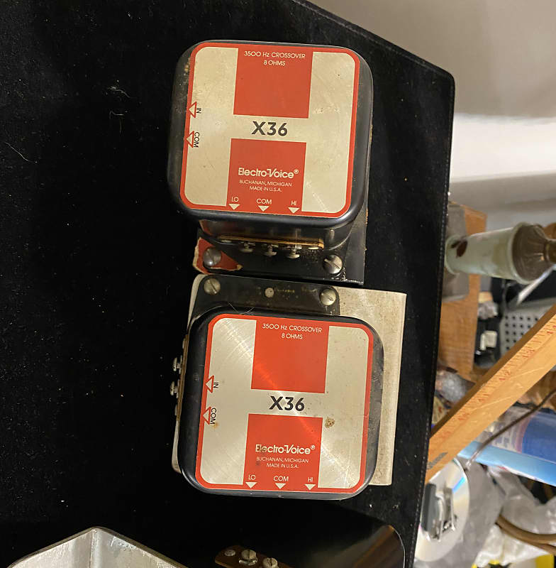 EVElectro Voice X36 Crossover 1980 Black Reverb