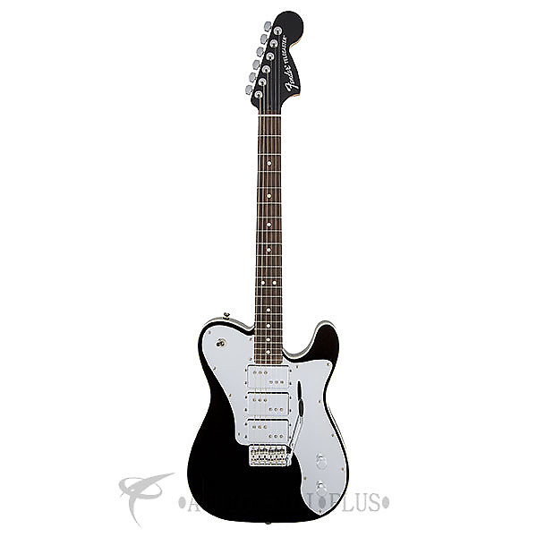 Fender J5 Triple Tele Deluxe Rosewood Fingerboard Electric Guitar Black -  0130050306 - 717669565893