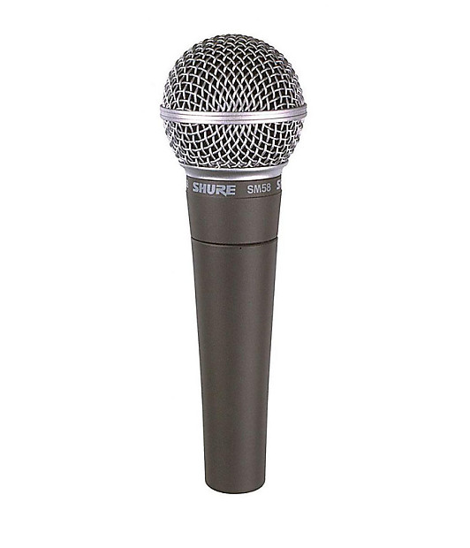 Shure SM58 dynamic microphone image 1