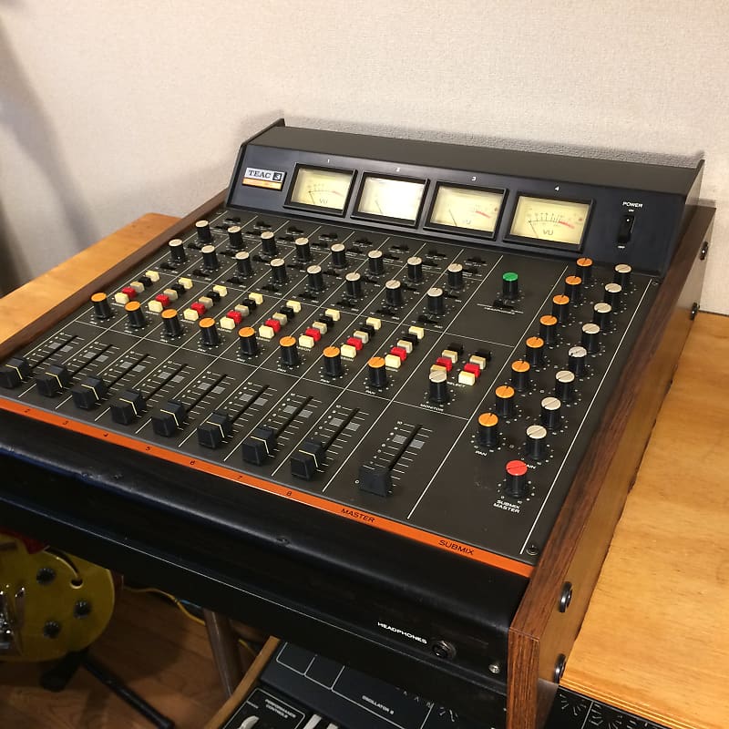 Fabulous TEAC Model 3 mixer. An absolute joy to look at and