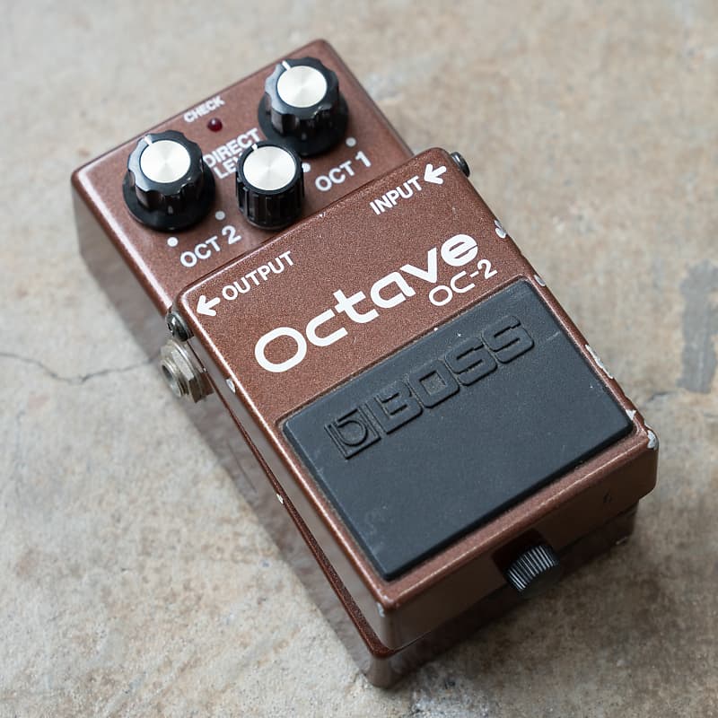 Boss OC-2 Octave Pedal (Black Label) 1984 MIJ | Reverb