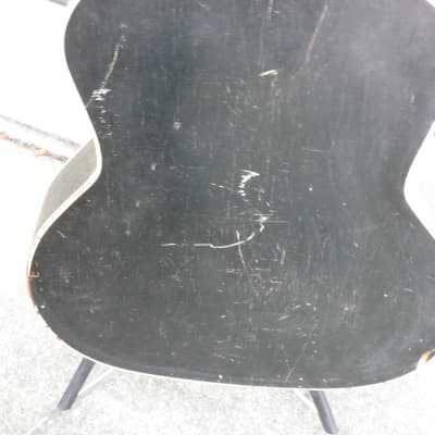 Marvel  Marvel archtop arched top guitar  1940's  black image 7