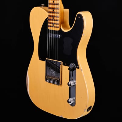 Fender Custom Shop  '52 Telecaster Relic, Nocaster Blonde 7lbs 5.6oz image 5