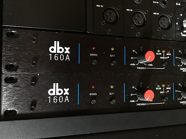 dbx 160A Compressor / Limiter Pair image 1