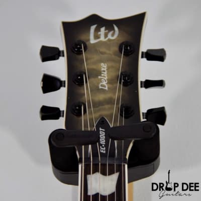 ESP LTD EC-1000T Electric Guitar - Charcoal Burst image 10
