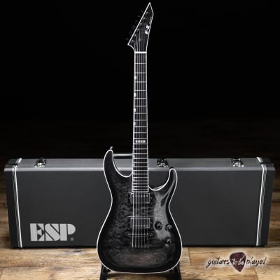 ESP E-II Horizon NT-II EMG Guitar w/ Case – See Thru Black Sunburst image 1