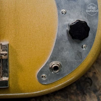 Guitare Garage Precision Bass Firemist Gold Relic image 4