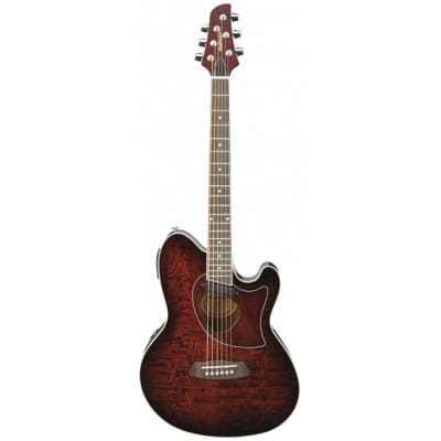 IBANEZ TCM50-VBS Elektro-Akustik-Gitarre, vin. brown sunburst for sale